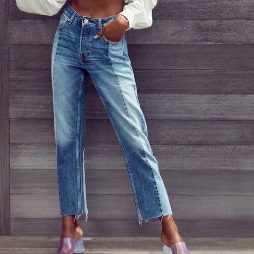 BDG Urban Outfitters Jessy Two Tone Jeans